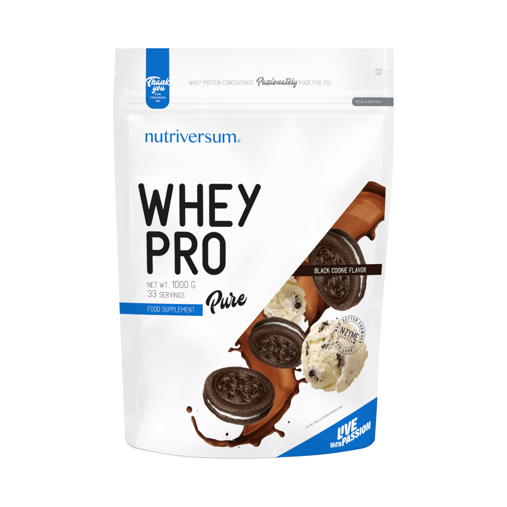 Whey PRO - 1 000 g - PURE - Nutriversum - csokis süti Whey PRO - 1 000 g - PURE - Nutriversum - csokis süti