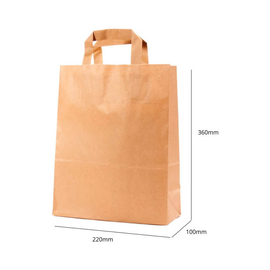 Papír táska 220x360x100 mm - az ár tartalmazza a termékdíjat