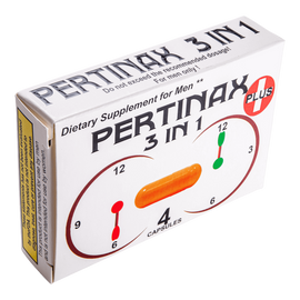 Pertinax 3 in 1 Plus - 4db kapszula - alkalmi potencianövelő
