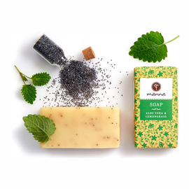 Aloe vera - citromfű szappan (90 g) - Manna - 