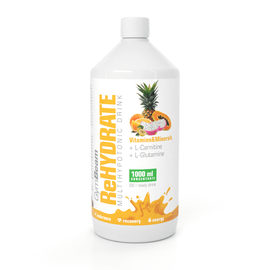 ReHydrate izotóniás ital - 1000 ml - trópusi gyümölcs - GymBeam