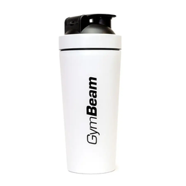 Steel White shaker 750 ml - GymBeam - 