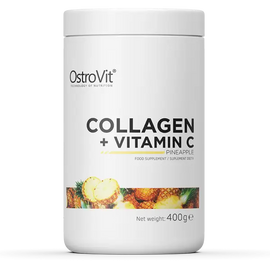 Kollagén + C-vitamin - ananász - 400 g - OstroVit