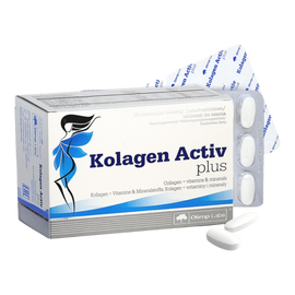 Kolagen Activ Plus - B6,- és C-vitaminnal kalciummal, magnéziummal - 80 rágótabletta - Olimp Labs (kifutó)