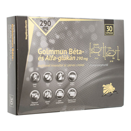 GoIMMUN Béta- és Alfa-glükán 290 mg (30db) - Napfényvitamin - 
