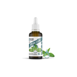 Stevia csepp (Édesfű, Jázminpakóca) Mellékíz-mentes, természetes édesítőszer - 50 ml - Natur Tanya - 