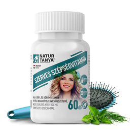 Szerves szépségvitamin 19 féle bioaktív összetevő - 60 vegán kapszula - Natur Tanya