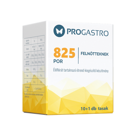 ProGastro 825 - Élőflórát tartalmazó étrend-kiegészítő készítmény (10+1 db tasak) - 