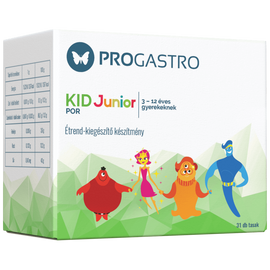 ProGastro KID Junior - Élőflórát tartalmazó étrend-kiegészítő készítmény 3-12 éves gyerekeknek (31 db tasak) - 