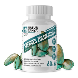 Új-zélandi Zöldkagyló 16 mg GAG kivonattal - 60 kapszula - Natur Tanya - 