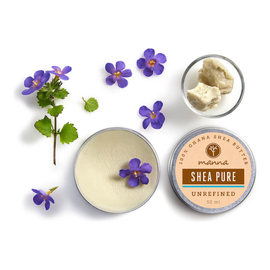 100% natúr ghánai sheavaj (50 ml) - Manna