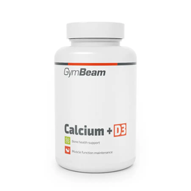 Kalcium + D3-vitamin - 120 kapszula - GymBeam - 