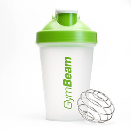 Shaker Blend Bottle átlátszó-zöld 400 ml - GymBeam