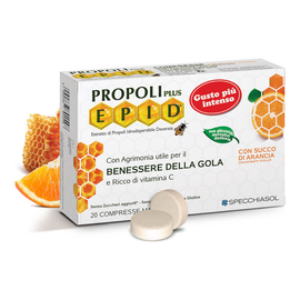 Cukormentes Propolisz 600 mg - 20 szopogatós tabletta - narancsos - Natur Tanya - 