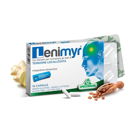 Lenimyr - mirhagyanta, gyömbérgyökér és vízmentes koffein kapszula - 10 kapszula - Specchiasol - 