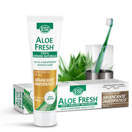 Aloe Fresh Fehér mosoly fogkrém - Homeopáta-kompatibilis - 100 ml - ESI