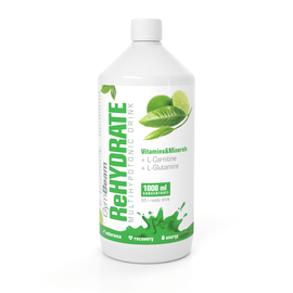 ReHydrate izotóniás ital - 1000 ml - zöld tea-lime - GymBeam