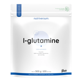 100% L-Glutamine - 500 g - Nutriversum - 
