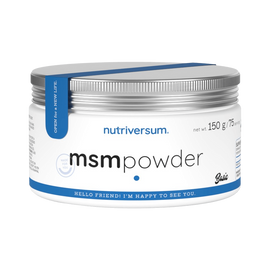 MSM Powder - 150 g - Nutriversum - 