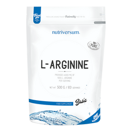 L-arginine - 500g - BASIC - Nutriversum - ízesítetlen (kifutó)