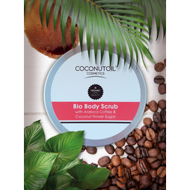 Bio Testradír Arabica kávéval &amp; Kókuszvirágcukorral - 80 ml - Coconutoil Cosmetics - 