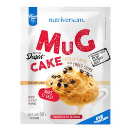 Mug Cake - 50 g - DESSERT - Nutriversum - vanília-csokoládé (kifutó)