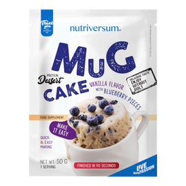 Mug Cake - 50 g - DESSERT - Nutriversum - vanília-áfonya