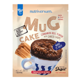 Mug Cake - 50 g - DESSERT - Nutriversum - fahéjas csiga (kifutó)