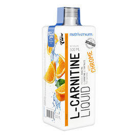L-Carnitine 3 000 mg - 500 ml - FLOW - Nutriversum - narancs (kifutó)