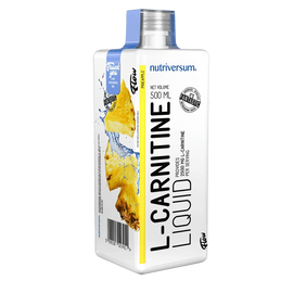 L-Carnitine 2500 mg - 500 ml - FLOW - Nutriversum - ananász (kifutó)