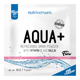 Aqua+ - 10 g - FLOW - Nutriversum - rózsavíz
