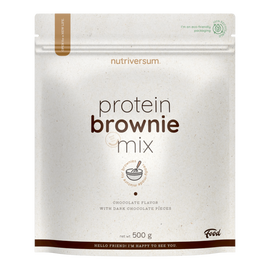 Protein Brownie Mix - 500 g - Nutriversum - 