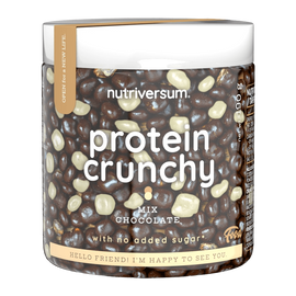 Protein Crunchy 190 g - csokoládé mix - Nutriversum - 