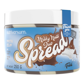 Spread - 250 g - FOOD - Nutriversum - tej-mogyoró - 
