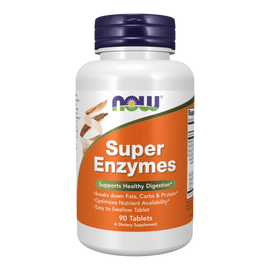 Super Enzymes - 90 tabletta - NOW Foods