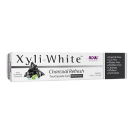 Xyliwhite Charcoal Refresh Toothpaste Gel - 181 g - NOW Foods - 