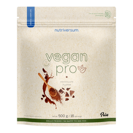 Vegan Pro - 500 g - csokoládé - Nutriversum - 