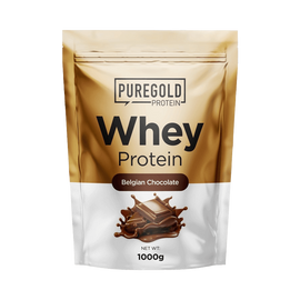 Whey Protein fehérjepor - 1 000 g - PureGold - belga csokoládé