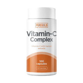 C-Complex C-vitamin növényi kivonatokkal - 100 kapszula - PureGold