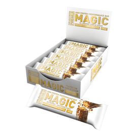 Magic Bar protein szelet - Salted Nuts &amp; Caramel - 24x45g Box - PureGold