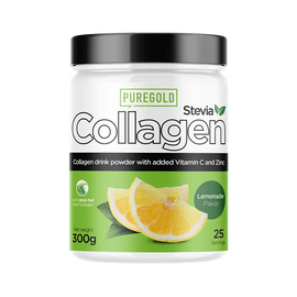 Collagen Marha kollagén italpor - Stevia Lemonade 300g - PureGold