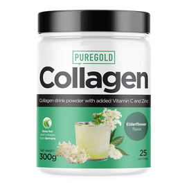 Collagen Marha kollagén italpor - Eldelflower 300g - PureGold