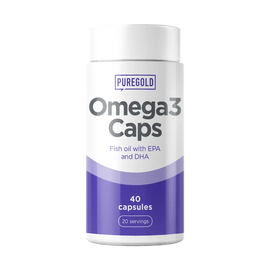 Omega 3 halolaj - 40 kapszula - PureGold - 