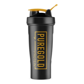 Shaker (700ml) - Fekete - Pure Gold - 