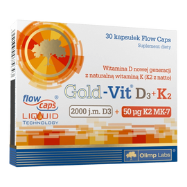 Gold-Vit D3+K2 vitamin - 30 kapszula - Olimp Labs - 