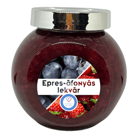Epres-áfonyás lekvár - cukorbetegeknek - 190 ml - Tündérnektár