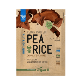 Pea &amp; Rice Vegan Protein - 30g - VEGAN - Nutriversum - csokoládé