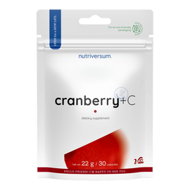 Cranberry + C - 30 kapszula - Nutriversum - 