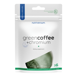 Green Coffee + Chromium - 30 tabletta - Nutriversum
