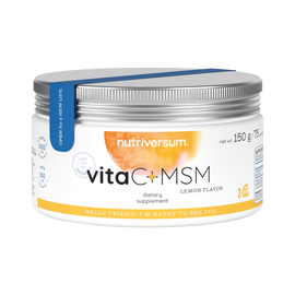 Vita C + MSM - 150 g - Nutriversum - 